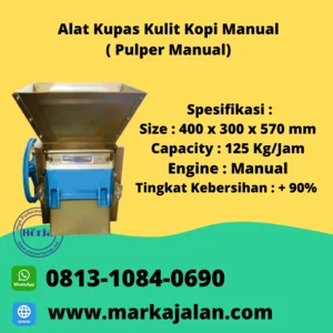 Mesin Pengupas Biji Kopi Manual