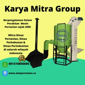 Mesin Vertical Dryer  Kapasitas 750 kg