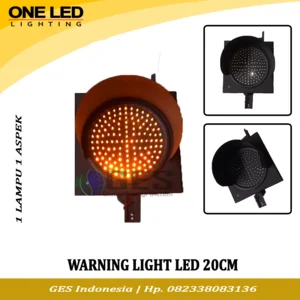 Lampu Flash Warning Led 20Cm 1Aspek