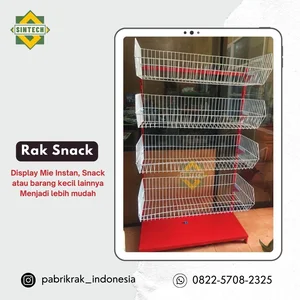 Rak Gondola Untuk Display Snack