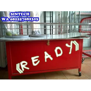 Rak Barang Obral Merah