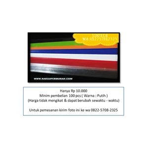 Plastik Mika Price Card Jakarta K68
