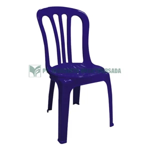 Sk 1201 Plastic Chair Dark Blue Color