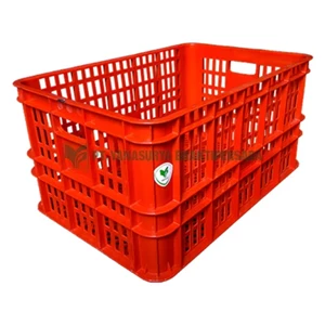Red Color Plastic Container Cr 1106