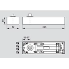Floor Spring Hinge Dorma BTS 75V ( Engsel Lantai Tanam Engsel Pintu Kayu Kaca & Aluminium ) 2