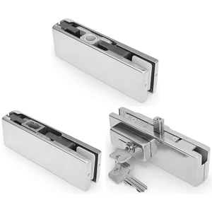 Patch Fitting Pintu Kaca Set Merk Dekkson (PT 10 PT 20 dan US 10) Untuk Penjepit Kaca Pada Pintu Kaca Dekson
