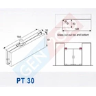 Glass Door Patch Fitting Pintu Kaca Dekkson PT 30 Top Fitting Pintu Kaca PT30 Dekson 2