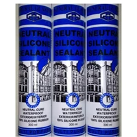 Silicone Sealent Neutral Glue General Glazing Lem Sealant Kaca Lem Silikon Sealent Netral Silent GG
