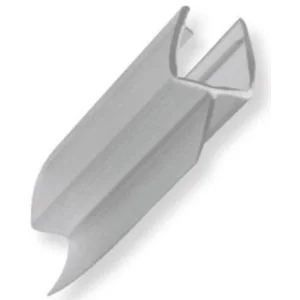 Glass Clip Seal Polycarbonate ( Clip List D Y F H ) Lis Penutup Celah Pintu Kaca Kamar Mandi atau Shower
