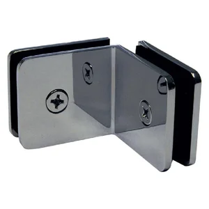 Konektor Kaca ke Kaca 90 Derajat Glass Clip Connector Glass To Glass Partition