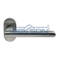 Handel Pintu Stainless Dekson Door Lever Handle Dekkson LHTR 0039 Oval SSS
