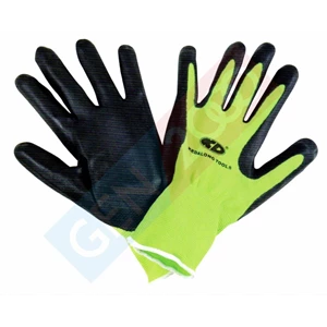 Sarung Tangan Safety Alas Karet Anti Slip Rubber Gloves For Lifting Glass and Other Material