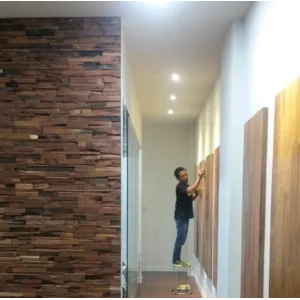 Merbau Wooden Solid Decorative Panel