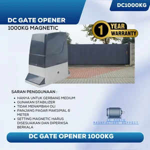 Pintu Otomatis / Mesin Automatic Sliding Gate Opener Gate Operator DC 1000KG Garansi