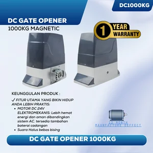Pintu Otomatis / Mesin Automatic Sliding Gate Opener Gate Operator DC 1000KG Garansi