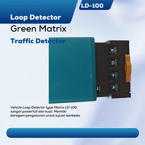 Vehicle Loop Detector Traffic LD100 Hijau / VLD Hijau Single Channel – Sensor Deteksi Kendaraan Barrier Gate & Palang Parkir Otomatis