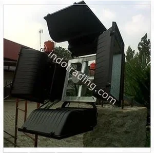 Tiang Lampu Sorot tinggi 9m oktagonal