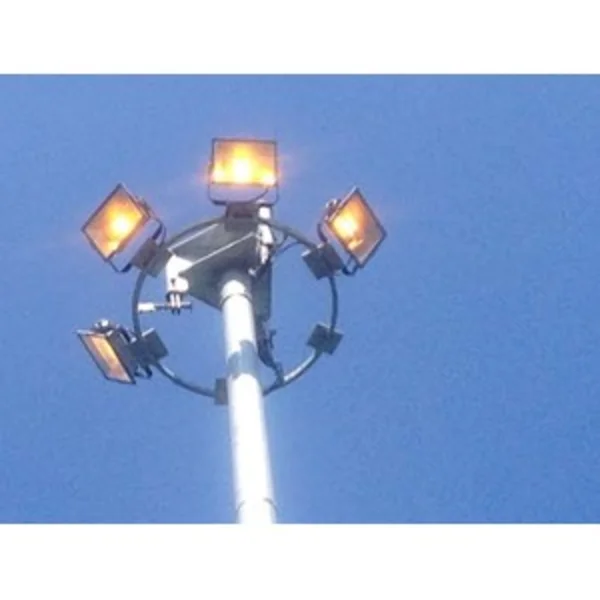 Tiang Lampu High Mast Tinggi 10 Meter
