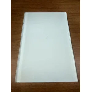Interior color glass lacobel pure white 5mm custom
