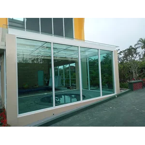 Kaca tempered panasap 8mm tempered Asahi