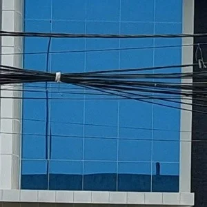 Stopsol dark blue 8mm tempered glass