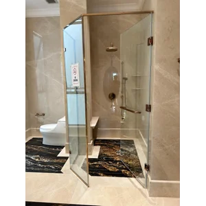 Kaca Shower Tempered Clear 10mm