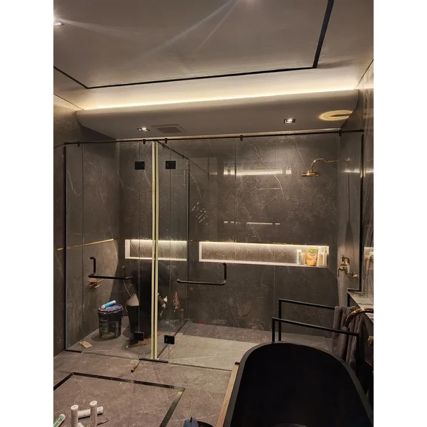Kaca Shower Tempered Clear 10mm