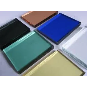 Kaca Coating Reflektif  8mm tempered ex Asahimas