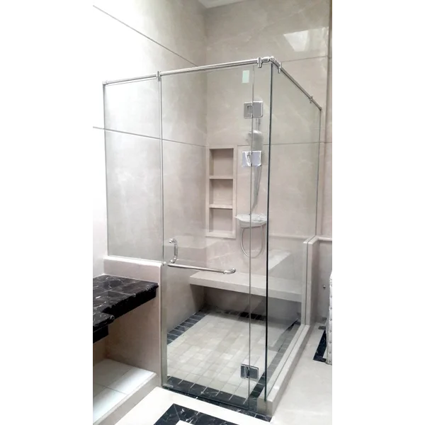 Kaca Shower clear 10mm per M2