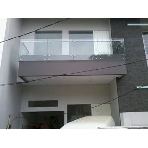 Asahi Glass Balcony Stair Railing