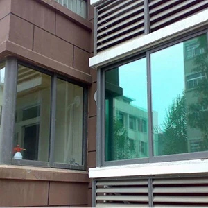 Green 8mm office glass windows