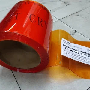 Tirai PVC  Plastik Curtain Anti Insect Orange (Anti Serangga)