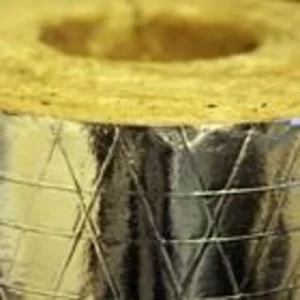  Rockwool  Pipa Insulation with aluminium 