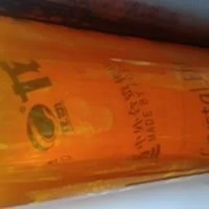 Tirai PVC Curtain Sheet lentur Yellow 