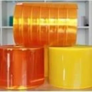 Tirai Pvc Strip Curtain Kuning Ribed Jakarta