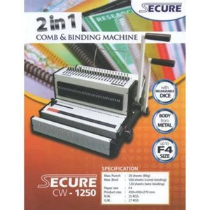 SECURE CW-1250 F4 Paper Binding Machine