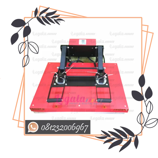 Mesin Press Sablon Kaos 60X80 Legala 5500W 220V