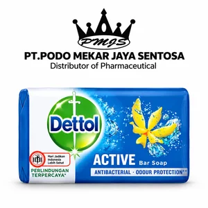 DETTOL SABUN BATANG ANTIBAKTERI DEO ACTIVE 70GR BANDED (4+1)