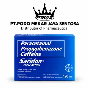 SARIDON TABLET BARU BOX ISI 120 S