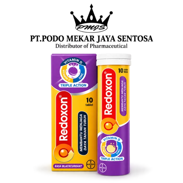 REDOXON D.A. BLACKCURRANT EFF 10 TAB