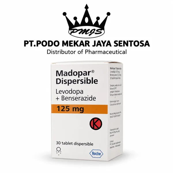 MADOPAR 120 MG BTL 30 TAB