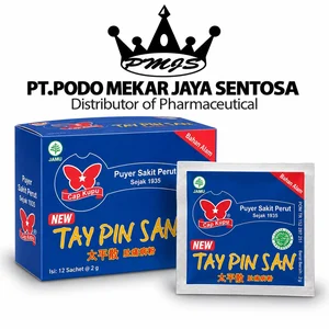 TAY PIN SAN 2 GR BINTANG KUPU KUPU BOX 12 SASET