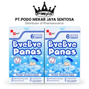 BYE BYE PANAS PLESTER KOMPRES 6 LEMBAR