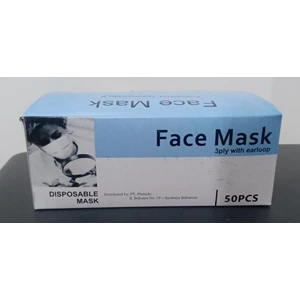 Medical Mask 3ply Earloop Box 50pcs MAXI