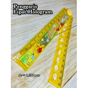 Alat Peraga Pendidikan - Penggaris Lipat Hologram