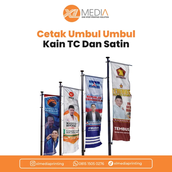 Cetak Bendera Umbul Umbul TC