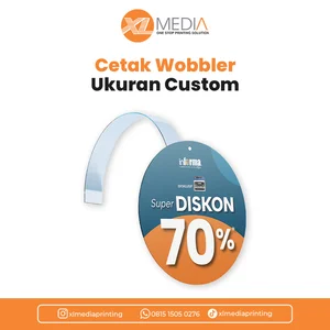 Jasa Cetak Wobbler Label Produk 