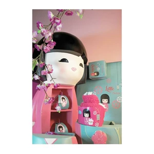 Kimmy's drawer stuffed doll pink