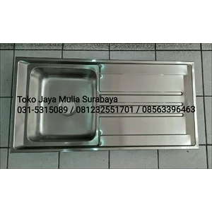 Kitchen Sink Bak Cuci Piring Dengan Tempat Sampah