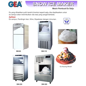 Snow Ice Maker Sm-60 18 Liter Capacity